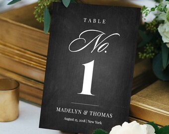 Wine Table Number Card Template Printable Wedding Wine Bottle | Etsy