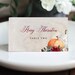 Pumpkin Place Card Template, Printable Rustic Fall Wedding Escort Card ...