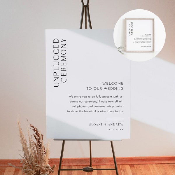 Ceremony Sign - Etsy