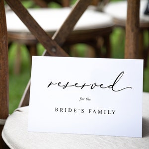 Carta del posto riservato minimalista, carta della tenda dei posti riservati per matrimoni moderni, modello modificabile, DOWNLOAD IMMEDIATO, Templett, 5.5x8.5 #045-104RS