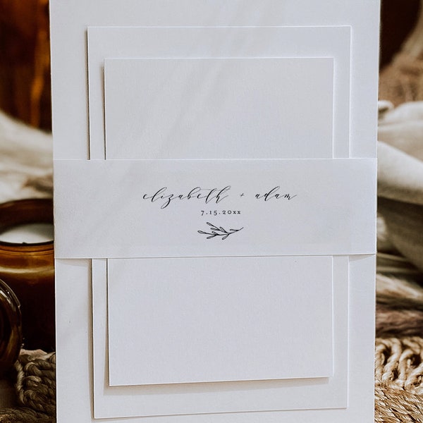 Wedding Belly Band Etsy