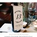 Printable Table Number Template for Wine Bottle Wedding Wine | Etsy