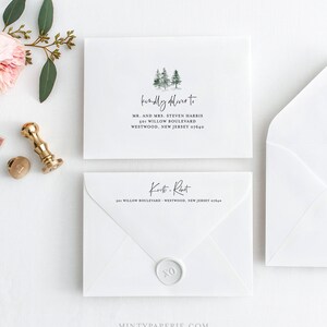 May include: A white envelope with a handwritten address label that reads "kindly deliver to MR. AND MRS. STEVEN HARRIS 501 WILLOW BOULEVARD WESTWOOD, NEW JERSEY 07640". The envelope also has a return address label that reads "Krist. Ronit 501 WILLOW BOULEVARD WESTWOOD, NEW JERSEY 07640". There is a wax seal with the letters "XO" on the envelope.