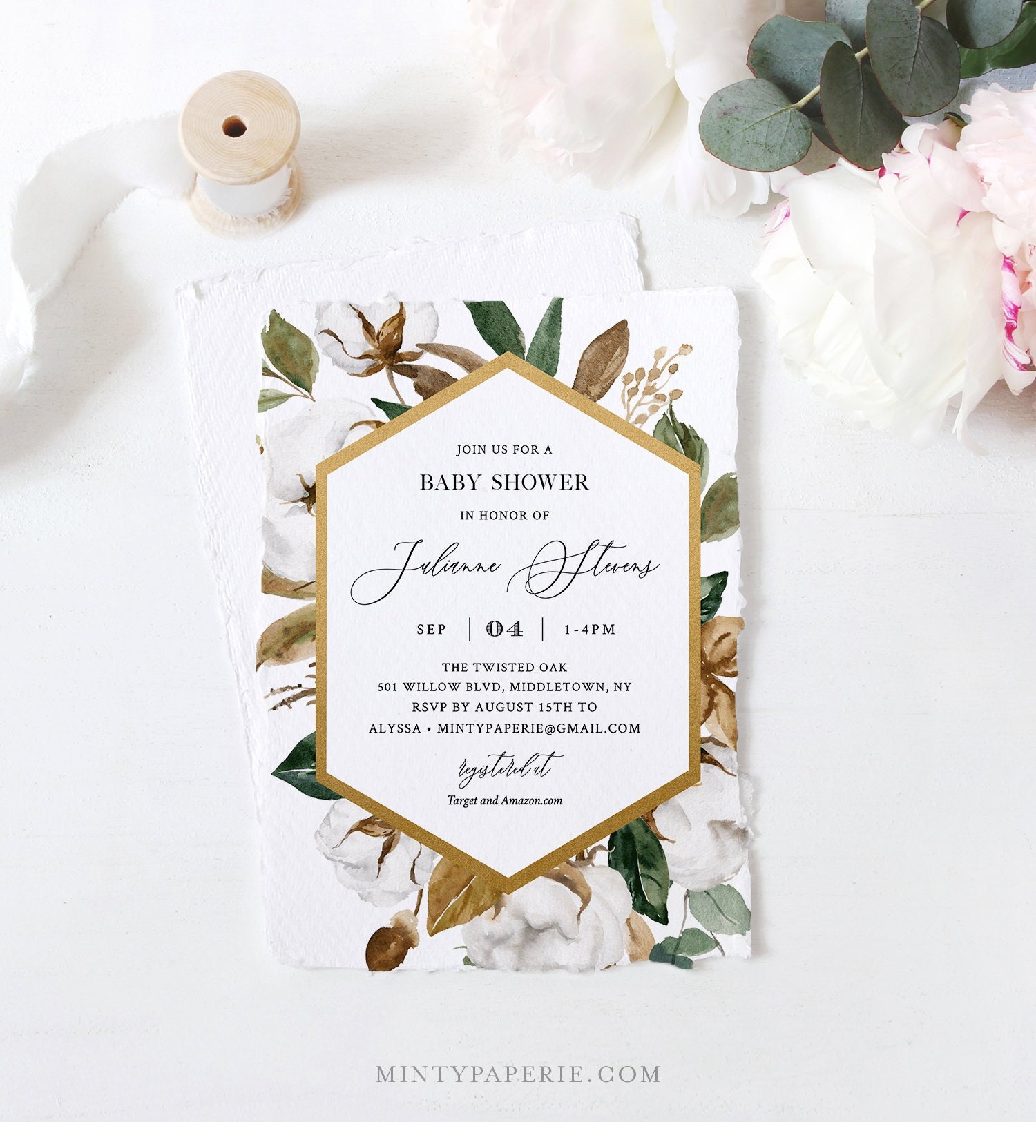 officemax baby shower invitations