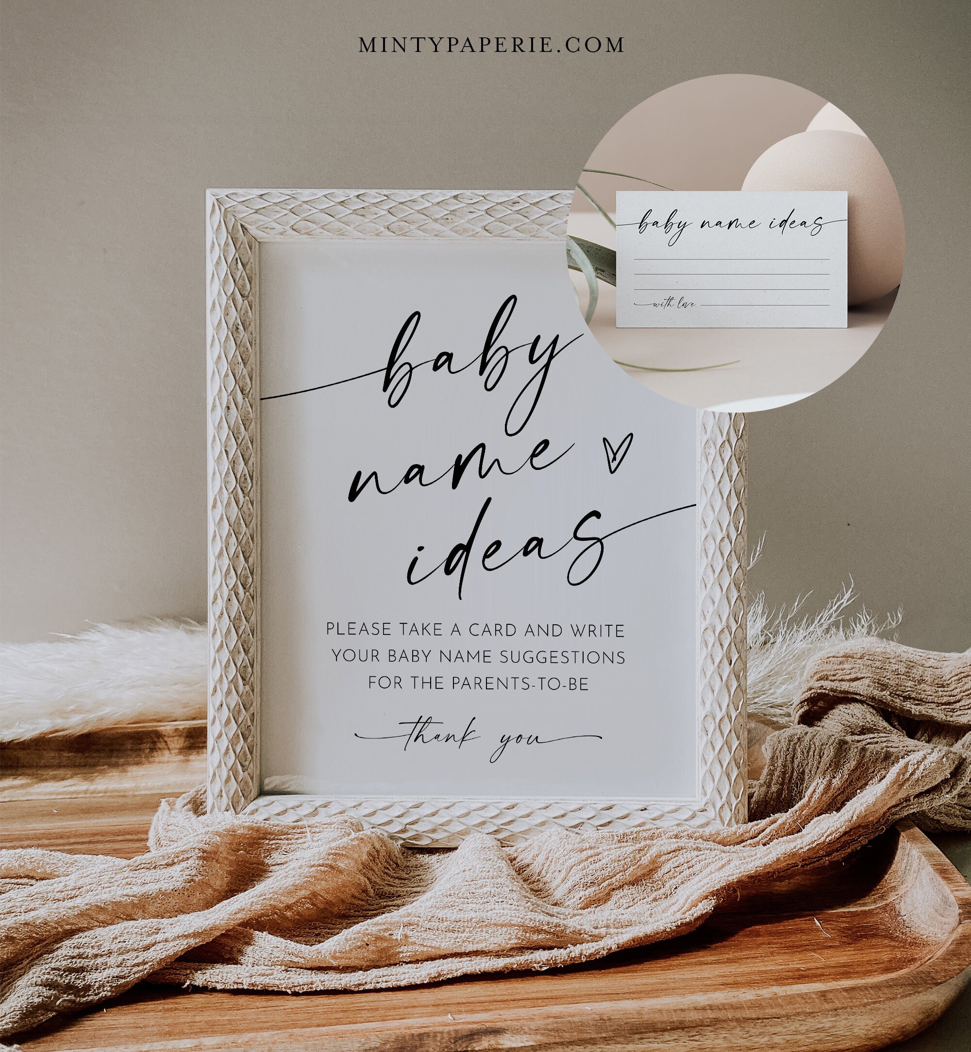 Baby Name Ideas Baby Name Suggestions Sign And Ticket Printable 