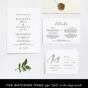 Wedding Welcome Sign Template, Instant Download, 100% Editable, Printable Minimalist Wedding Poster, Modern, Clean, Templett, DIY 045-123LS image 5