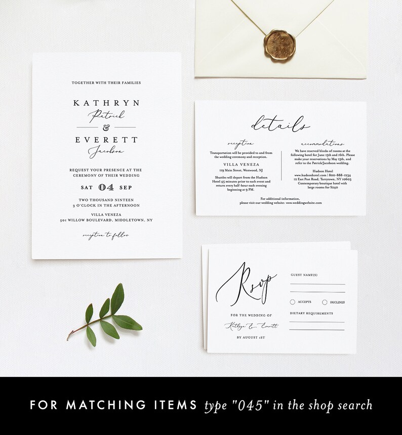 Wedding Welcome Sign Template, Instant Download, 100% Editable, Printable Minimalist Wedding Poster, Modern, Clean, Templett, DIY 045-123LS image 5