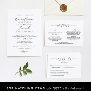 Wedding Itinerary, Welcome Letter Template, Printable Welcome Bag Note, Order of Events, Agenda, Icon Timeline, 100% Editable 037-110WB image 8