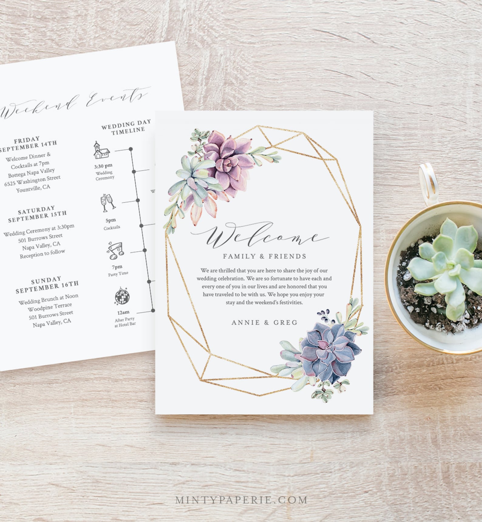 Welcome Bag Letter Template