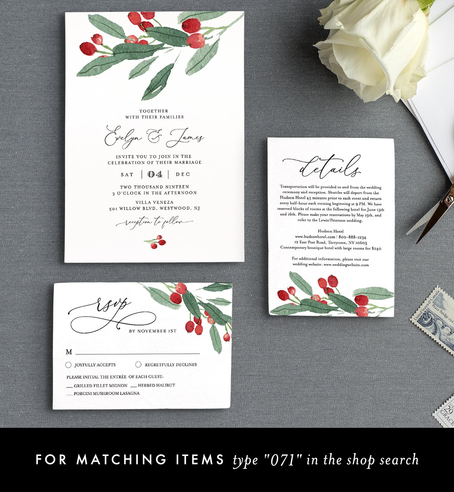 winter-wedding-place-card-template-instant-download-100-editable