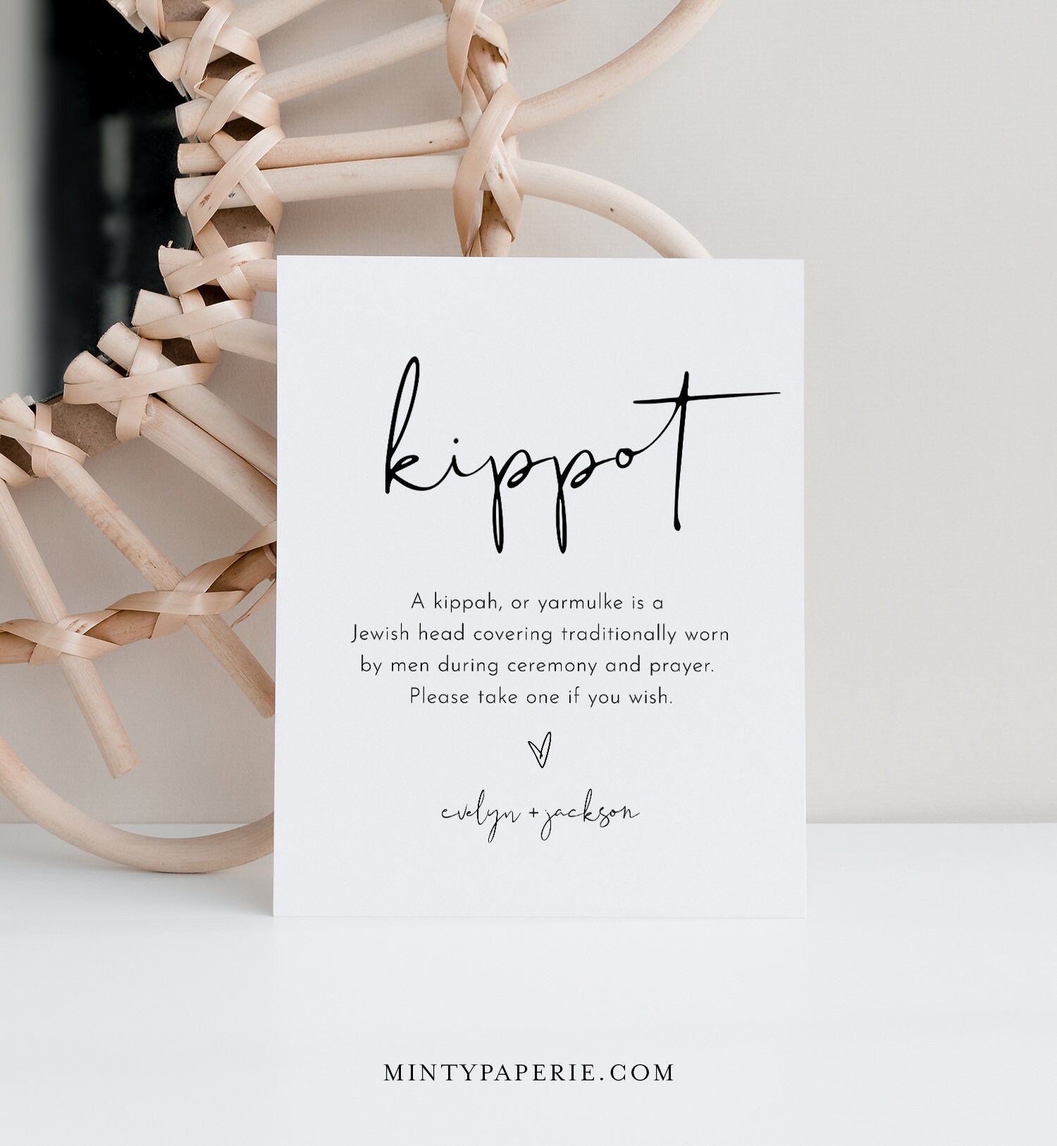 kippot-sign-template-printable-minimalist-kippah-sign-jewish-wedding