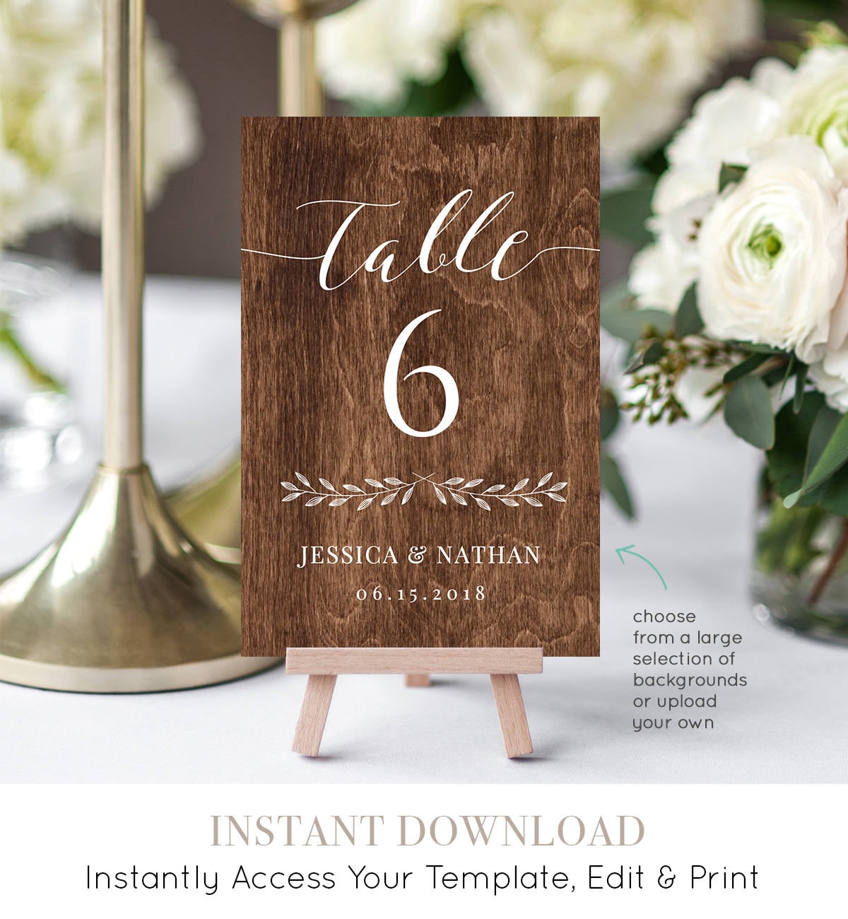 wedding-table-number-card-printable-rustic-reception-seating-template