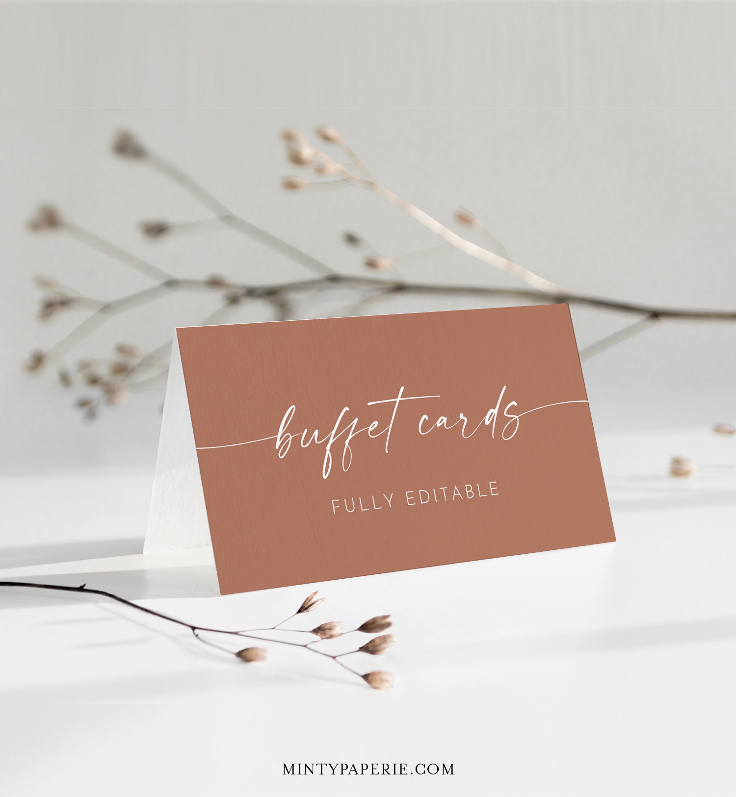 Address Label Template | Nadine (Gold) | 4x2 | Editable Templett