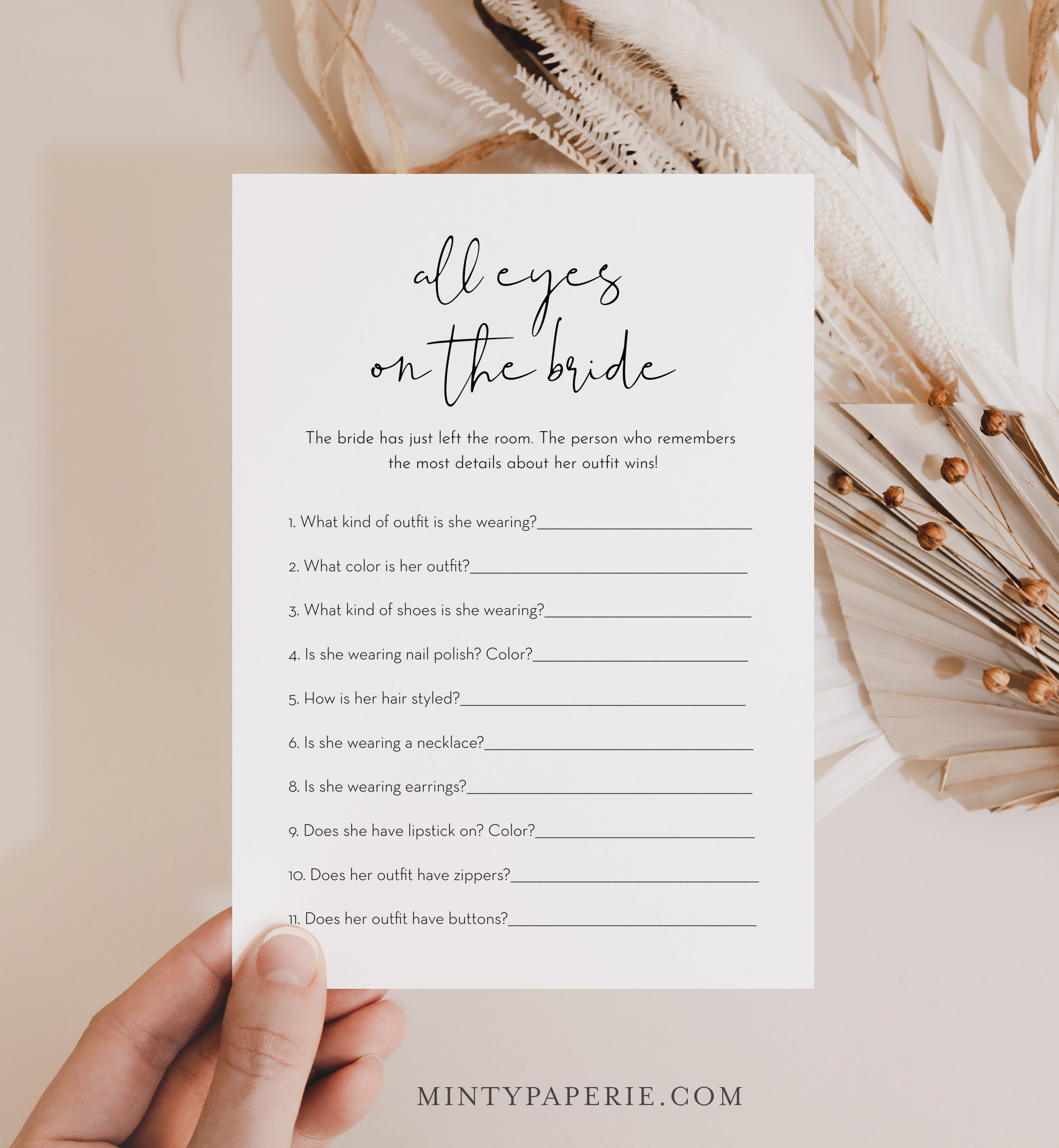all-eyes-on-the-bride-game-minimalist-bridal-shower-game-guess-the