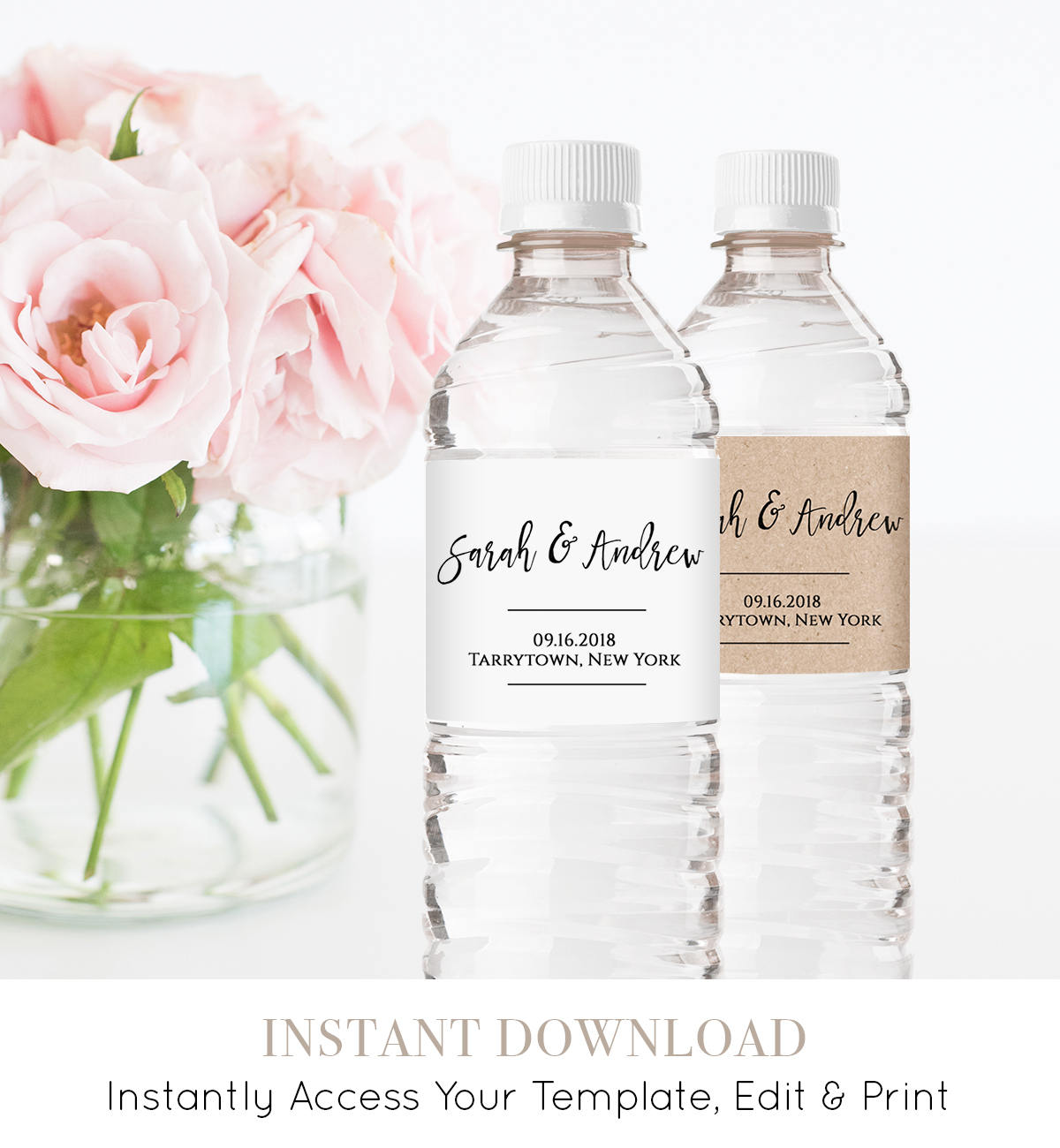 Wedding Water Bottle Labels Template Free from i.etsystatic.com