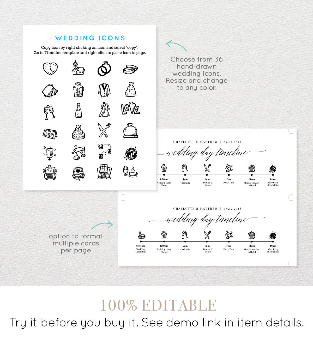 Wedding Timeline Day Of Template from i.etsystatic.com