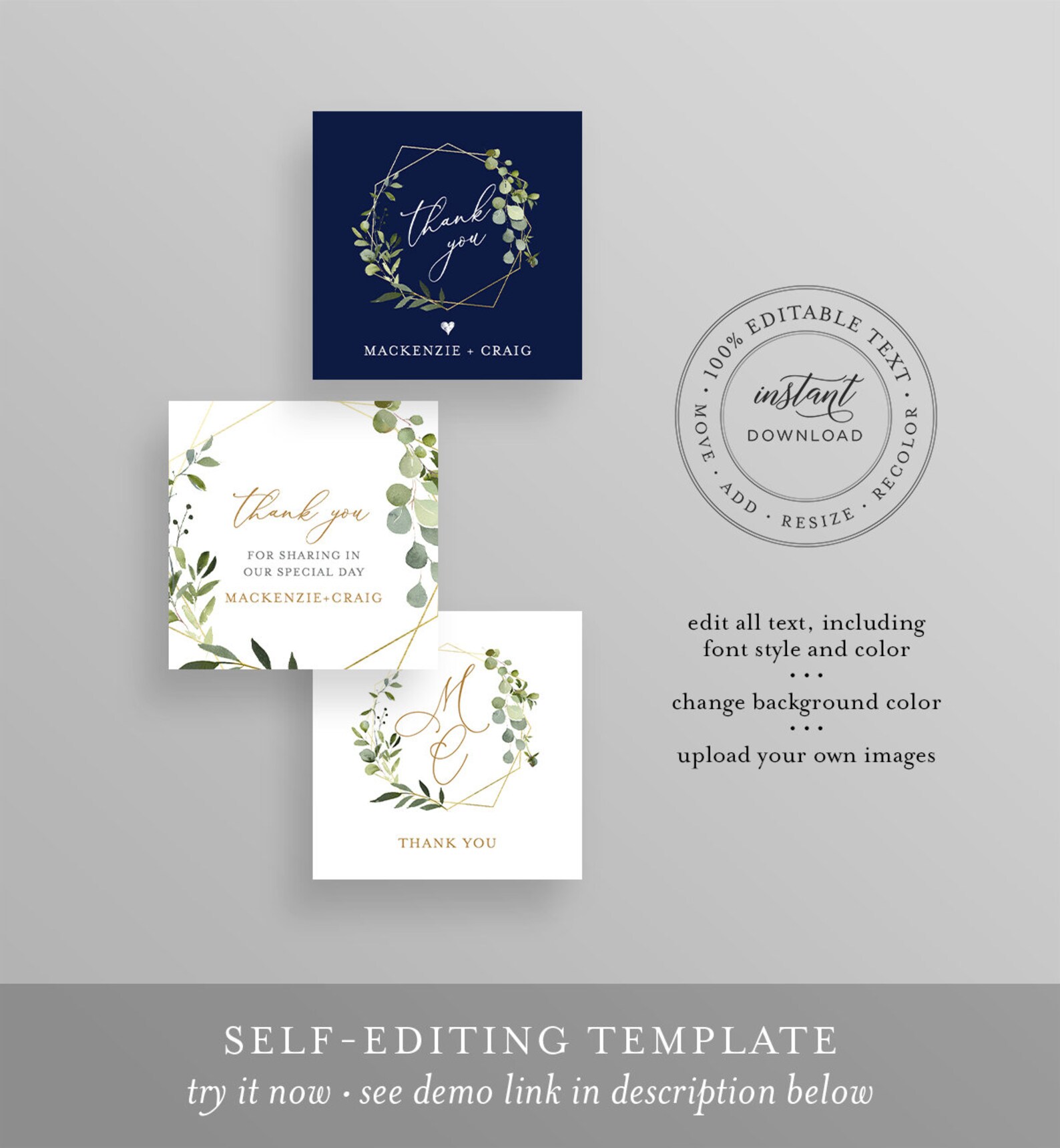 Wedding Favor Tag Template Printable Wedding / Bridal Shower - Etsy
