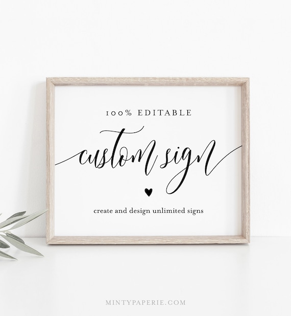 Create A Printable Sign Shop Fresh