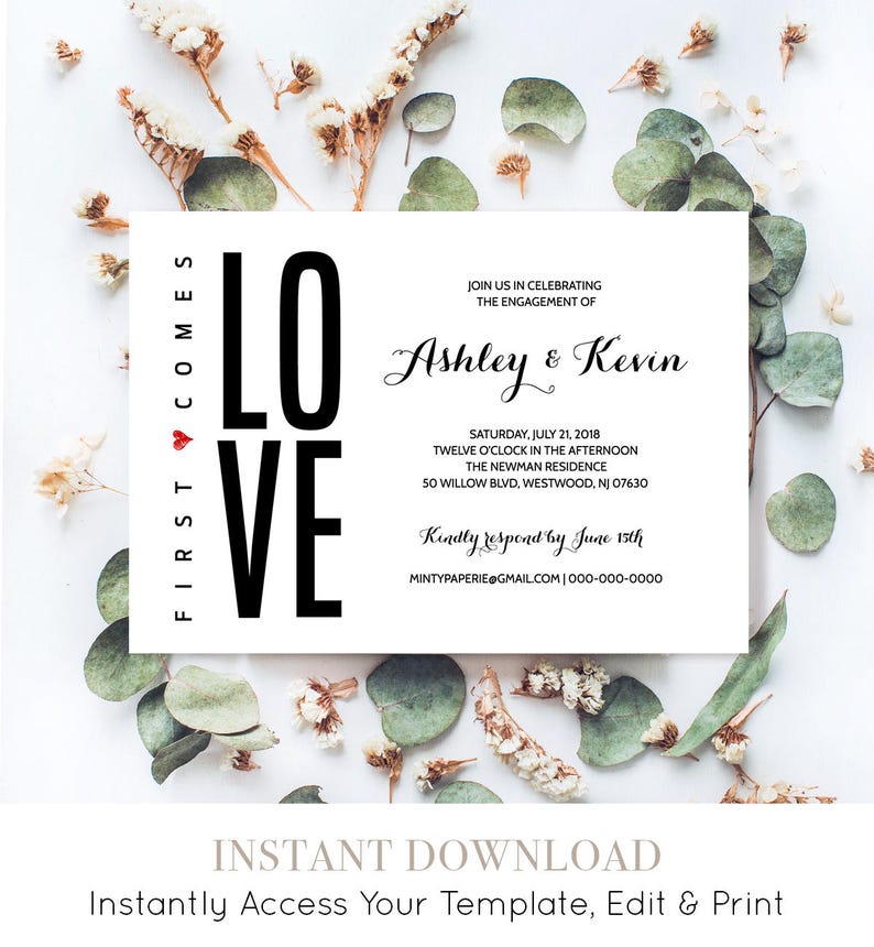 printable-engagement-party-invitation-template-modern-etsy