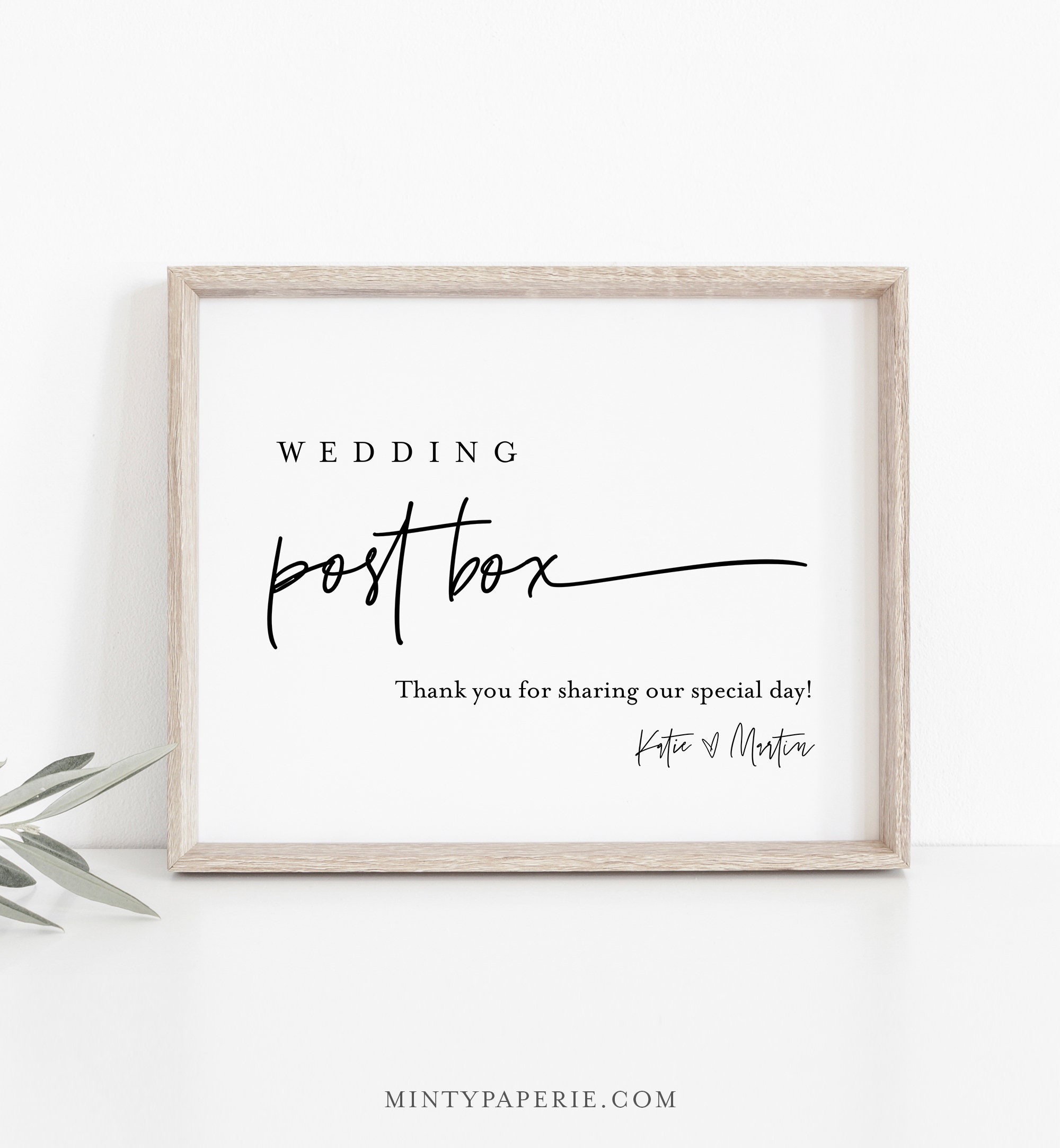 wedding-post-box-sign-wedding-card-sign-minimalist-modern-etsy-uk