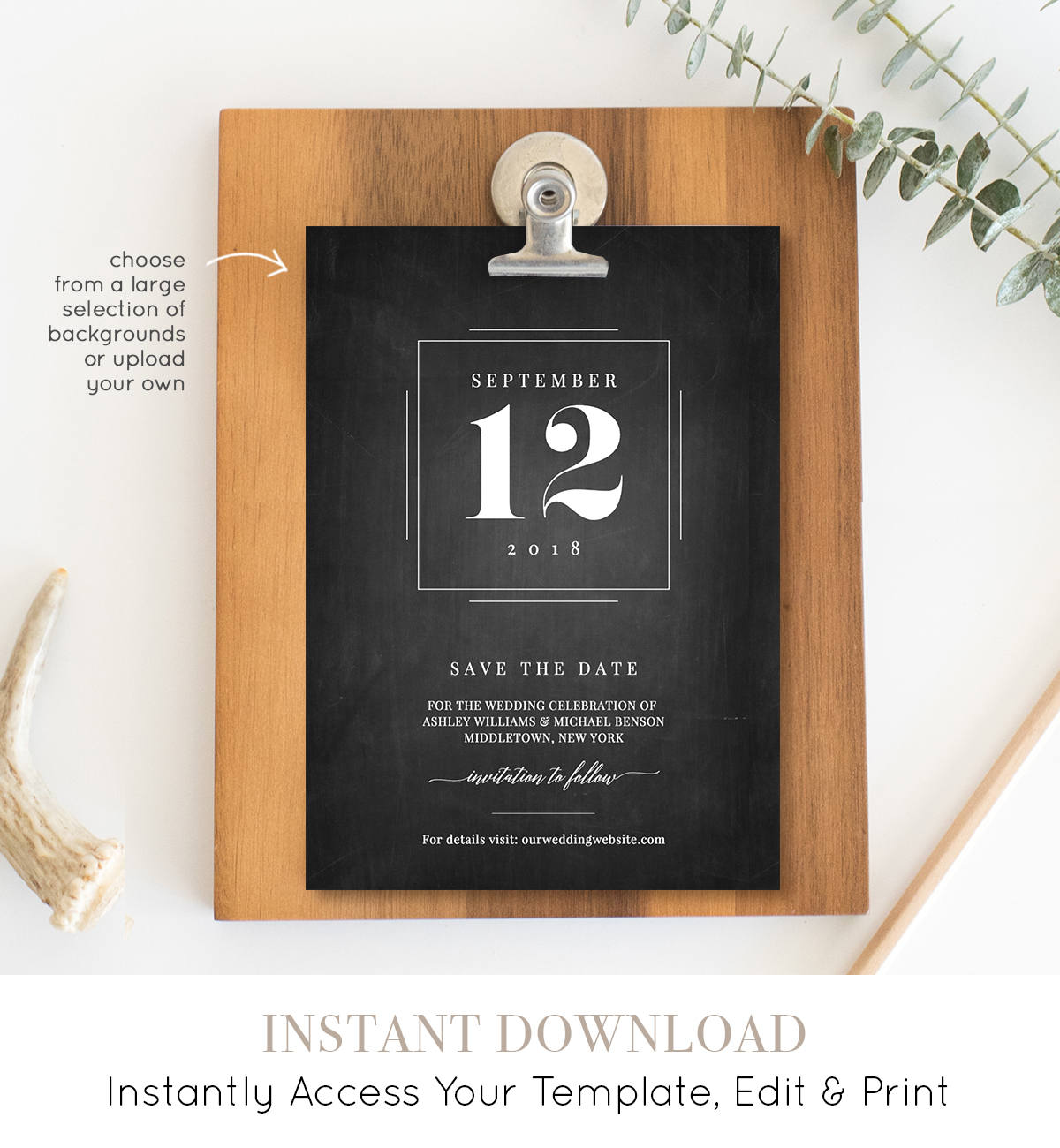 Save The Date Postcard Templates