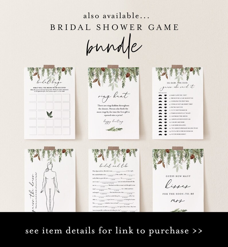 How Many Kisses Bridal Shower Game Hershey Kisses Game Etsy