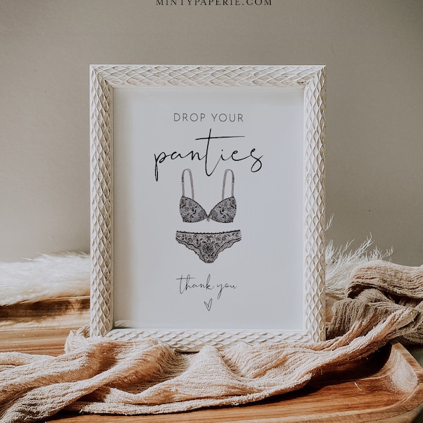 Drop Your Panties - Etsy