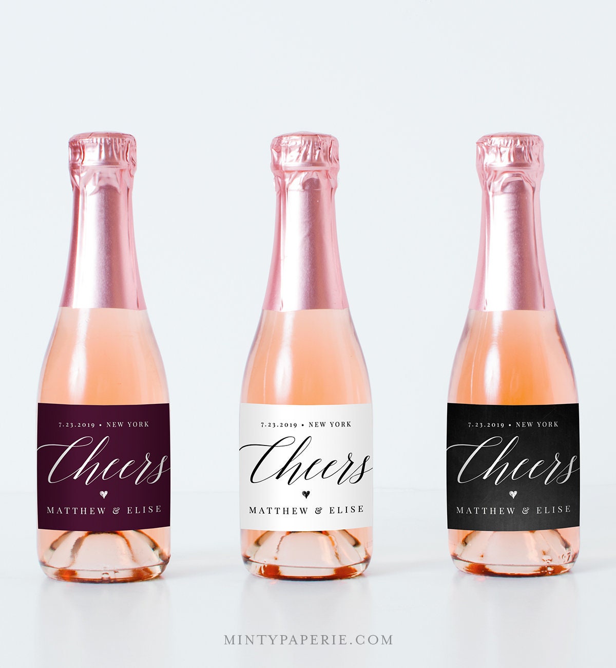 Miniature Bottle Labels Miniature Bottle Labels