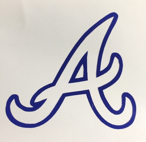 Atlanta Braves decal Etsy