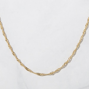 Dainty Necklace, Minimalist Necklace, Layering Necklace, Thin Chain Necklace, Gift for Her, Gold Necklace, Delicate Necklace, Chain Necklace