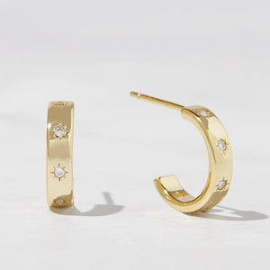 Gold Hoop Earrings, Small Gold Hoop Earring, Dainty Hoop Earrings, Hoop Earrings, Gold Hoops, Minimalist Hoops, Gold Hoops, Gift for her