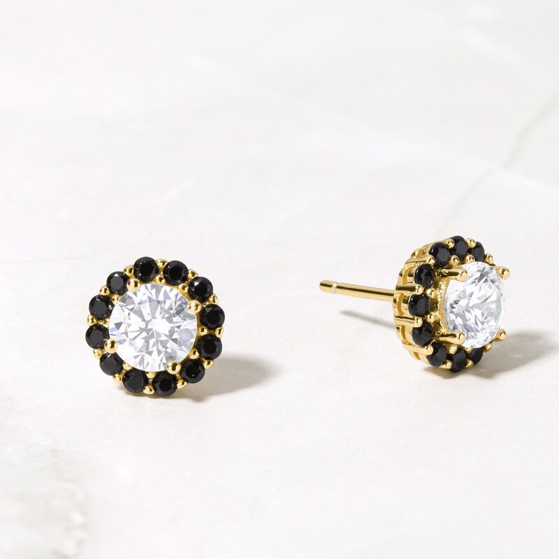 Stainless Steel & Acrylic Square Stud Earrings For Women – Red, White, Or Black
