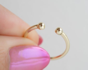 Gold Ring, Minimalist Ring, Gold Ring, Minimalist Ring, Gold Ring, Geschenk für Sie, Geburtstag Geschenk, Gold Ring, Stapelring