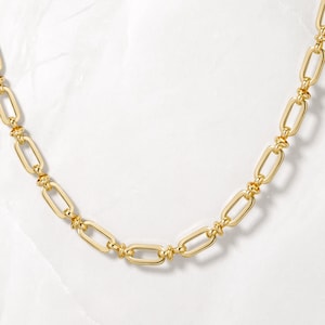 Chain Necklace, Gold Chain Necklace, Silver Chain Necklace, Gold Necklace, Dainty Necklace, Statement Necklace Layered Necklace Gift for Her