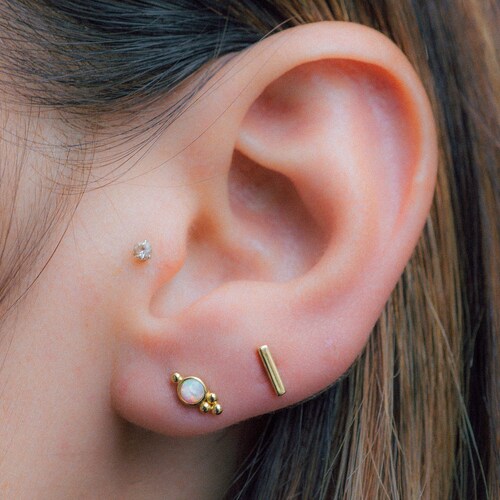 HCBYJ earring Womens CZ Earrings Womens Girls Triangle Color Gold Crystal Earrings Party Jewelry HCBYJ earring Womens CZ Earrings Womens Girls Triangle Color Gold Crystal Earrings Party Jewelry