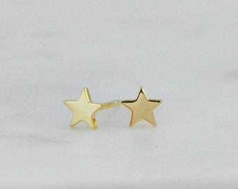 Tiny Earrings, Star Earrings, Stud Earrings, Celestial Earrings, Star Stud Earrings, Studs, Star Studs, Minimalist Earrings, Tiny Studs