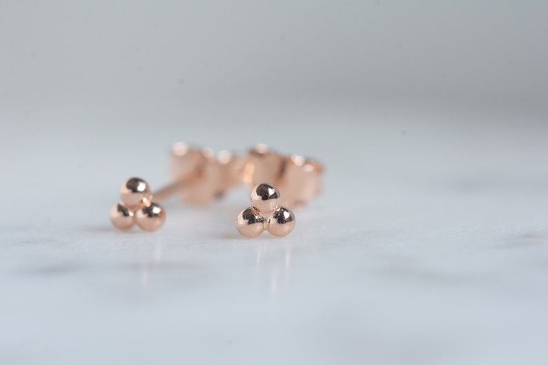 Tiny Earrings, Tiny Stud Earrings, Minimalist Earrings, Cartilage Ear Stud, Dainty Earrings, Tragus Earrings, Delicate Earring, Tiny Studs image 10