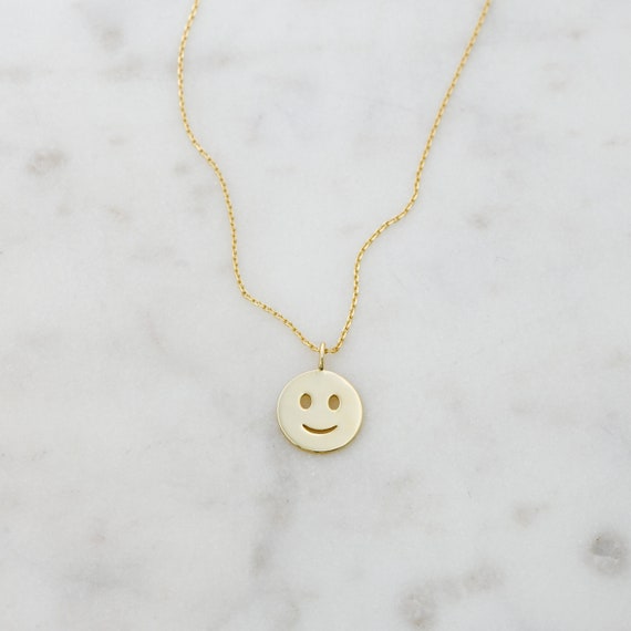 Smiley face hotsell pendant