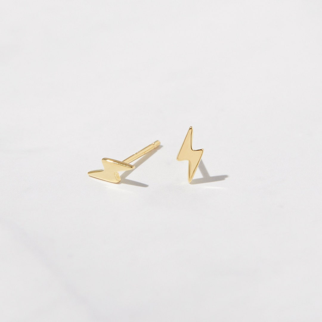 Lightning Bolt Stud Earrings main image 0