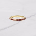 Ruby Stacking Ring