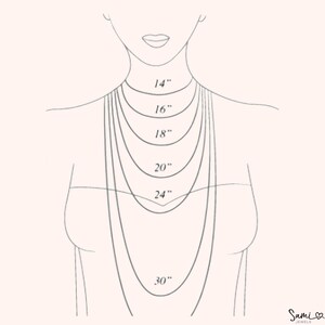 Chain Necklace, Gold Chain Necklace, Silver Chain Necklace, Gold Necklace, Dainty Necklace, Statement Necklace Layered Necklace Gift for Her image 6