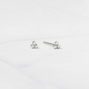 Tiny Earrings, Tiny Stud Earrings, Minimalist Earrings, Cartilage Ear Stud, Dainty Earrings, Tragus Earrings, Delicate Earring, Tiny Studs image 5