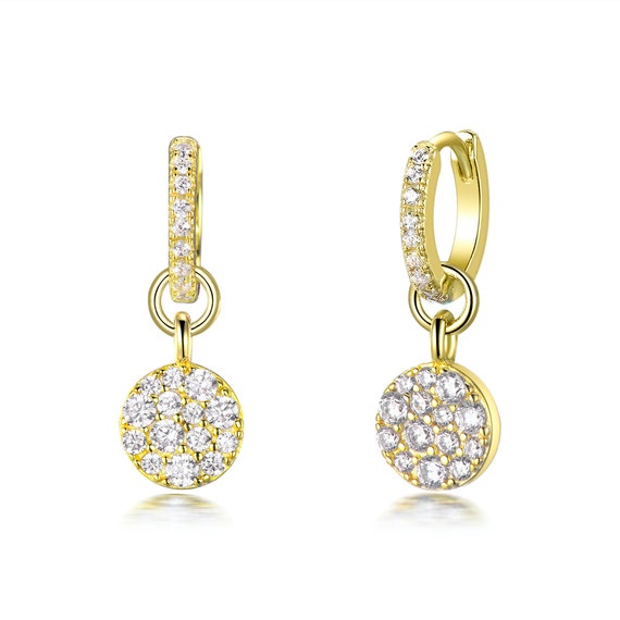 Sterling Silver Jewelry By CS-DB Charm Simple Clear Round CZ Romantic Flower Shaped Gift Stud Earrings Sterling Silver Jewelry By CS-DB Charm Simple Clear Round CZ Romantic Flower Shaped Gift Stud Earrings