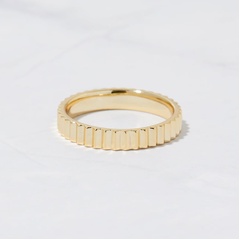 Minimalist Ring, Stacking Ring, Dainty Ring, Stackable Ring, Gold Ring, Sterling Silver Ring, Gift for Her, Gold Band, Delicate Ring image 1