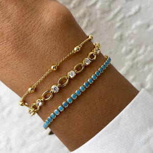 Tennis Bracelet, Diamond Tennis Bracelet, CZ Tennis Bracelet, Dainty Bracelet, Minimalist Bracelet, Gold Tennis Bracelet, Gold Bracelet,