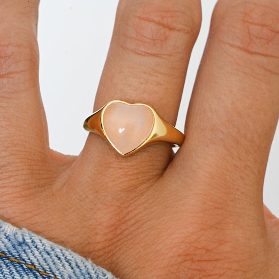 Etsy heart ring clearance