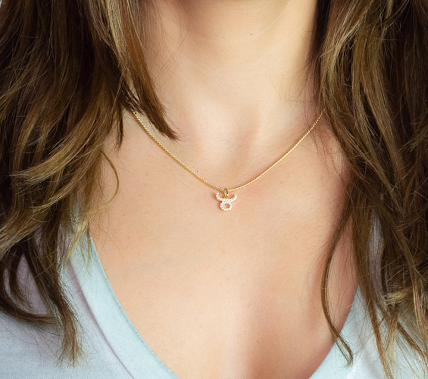 Taurus Zodiac necklace Taurus Zodiac necklace