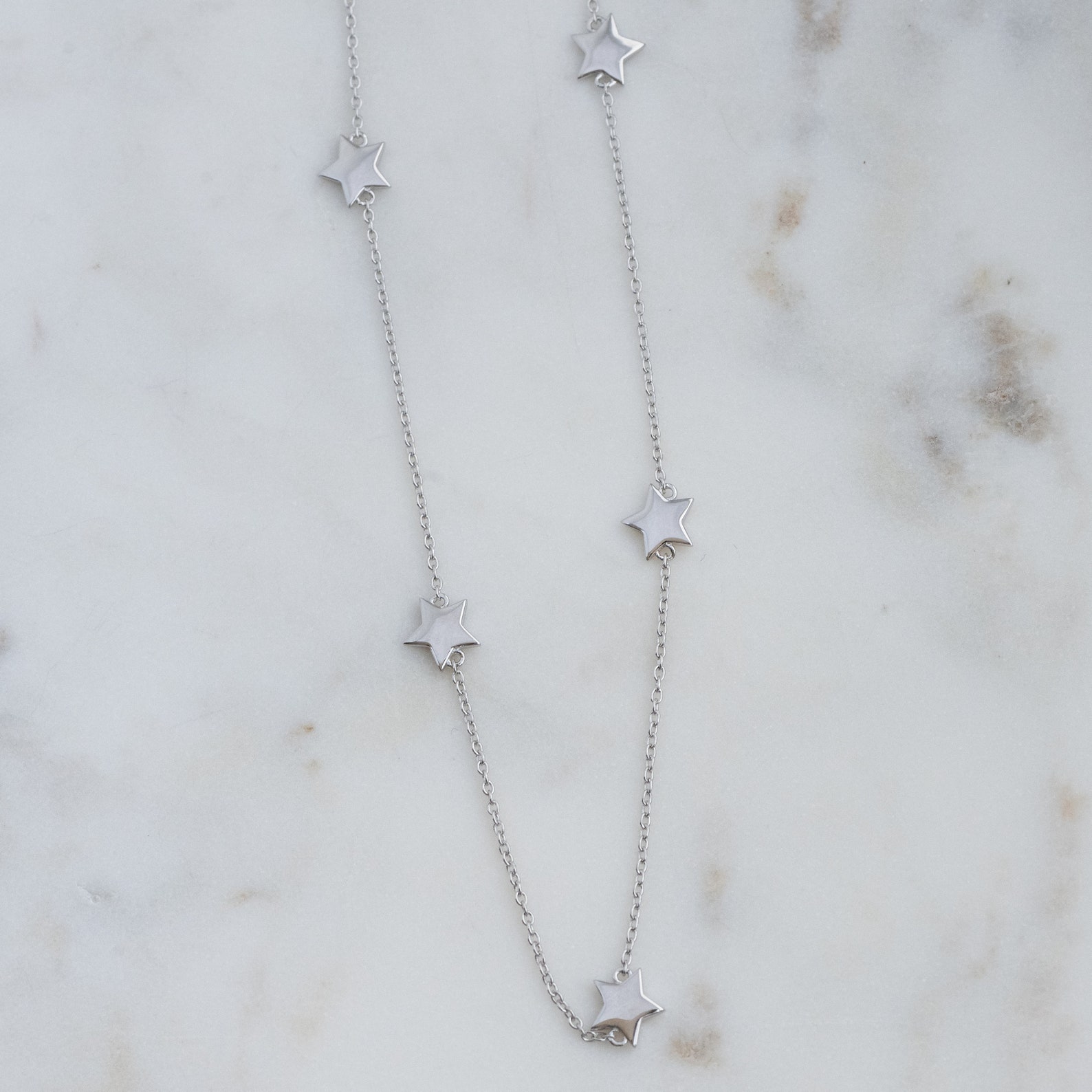 Dainty Gold Star Necklace Star Charm Necklace Star Pendant Etsy