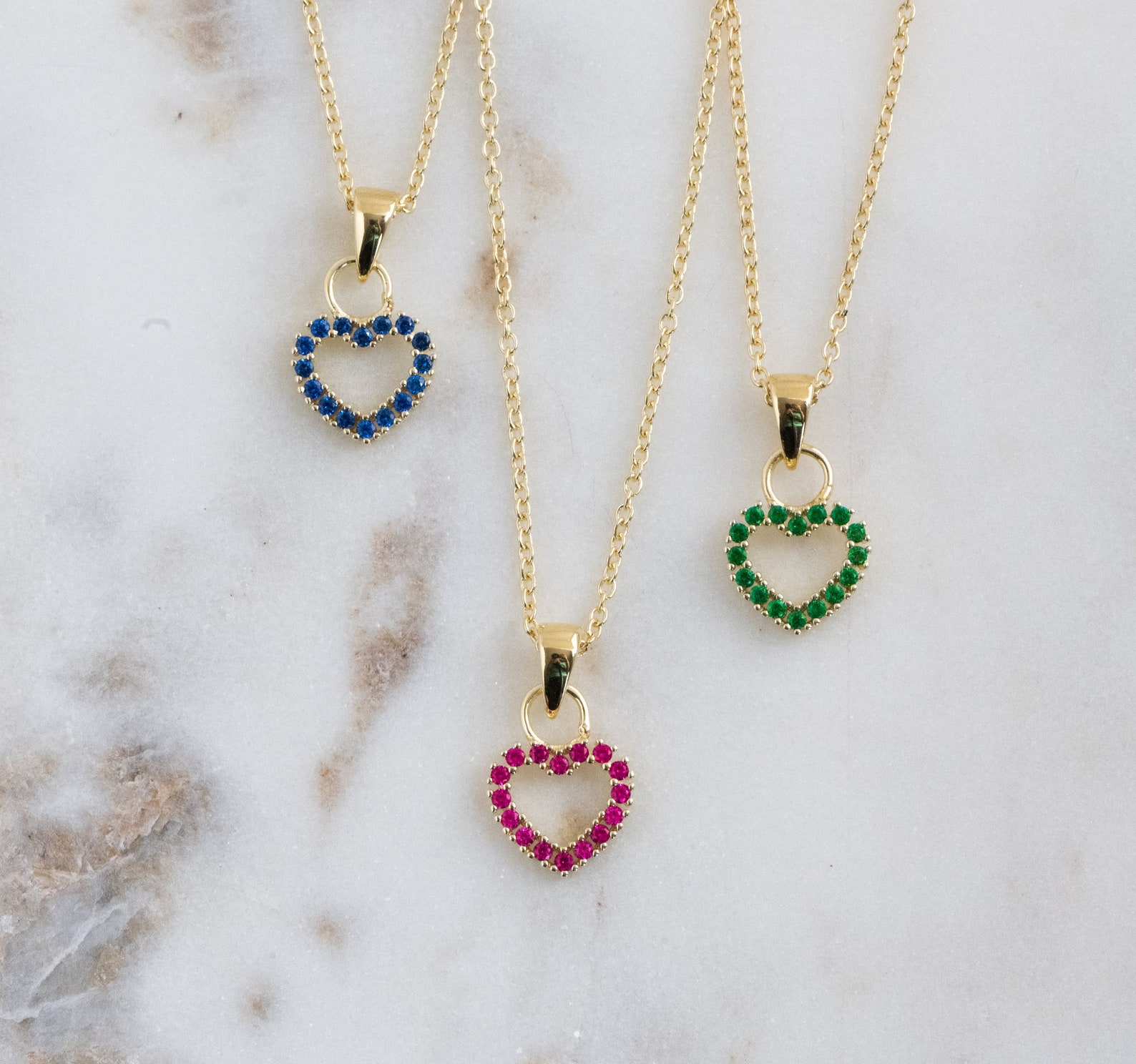 LOVE Full-Heart Pendant Necklace