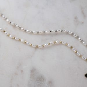 GENUINE Freshwater Pearl Bracelet, Pearl Jewelry, Bridesmaid Gift, Wedding Jewelry, Beaded Pearl Bracelet, Wedding Bracelet, Gift for Her